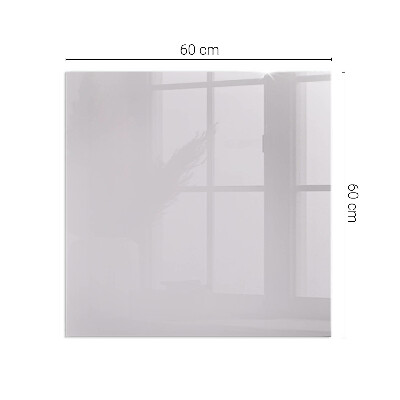 Rectangular tempered glass hearth Color Light Purple