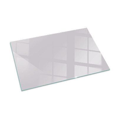 Rectangular tempered glass hearth Color Light Purple