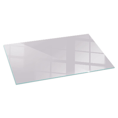 Rectangular tempered glass hearth Color Light Purple