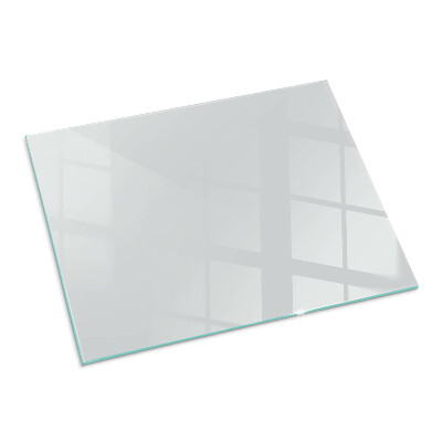 Rectangular glass hearth Color Gray