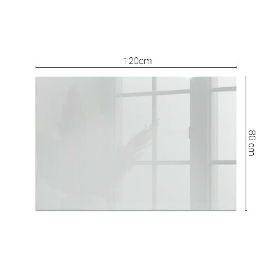 Rectangular glass hearth Color Gray