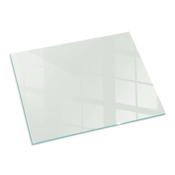 Rectangular tempered glass hearth Color Gray