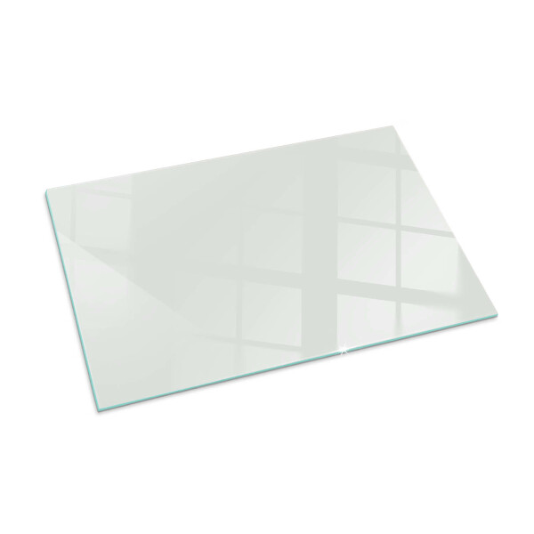 Rectangular tempered glass hearth Color Gray
