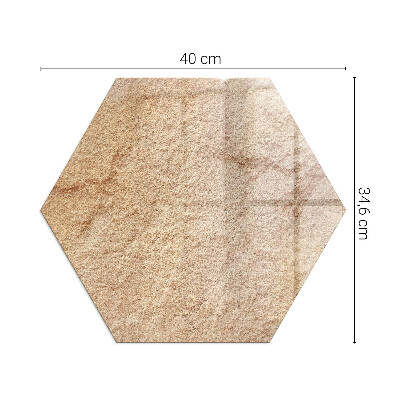 Hexagonal glass hearth for wood stove The nature of the stone structure