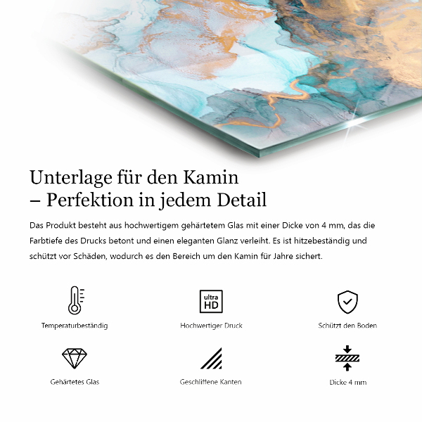 Hexagonal glass hearth Polygonal patterns on the web