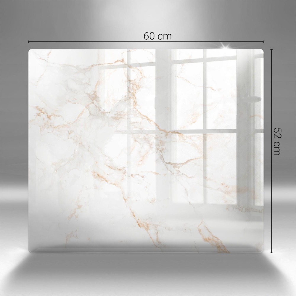 Grave candle coaster Elegant marble stone