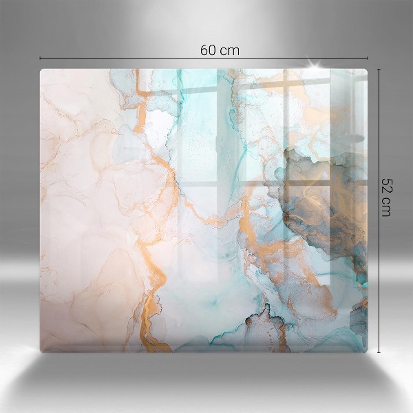 Grave candle coaster Abstract marble