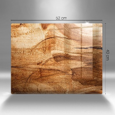 Grave candle coaster Wooden board texture