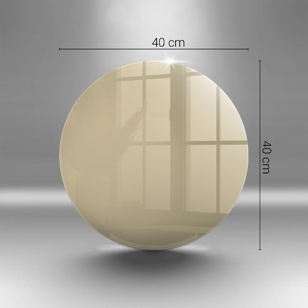 Grave candle coaster Color beige