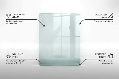 Round grave candle coaster transparent