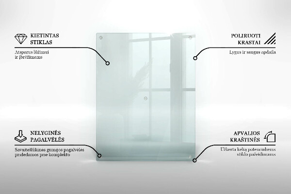 Round grave candle coaster transparent