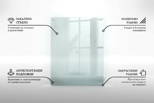 Round grave candle coaster transparent