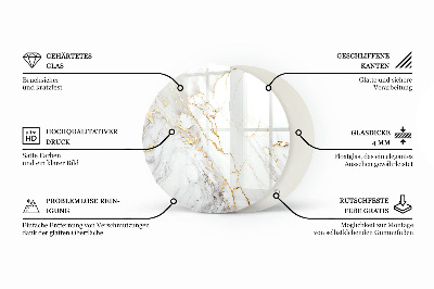 Glass table Marble texture pattern