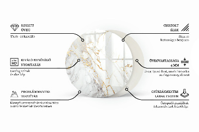 Glass table Marble texture pattern