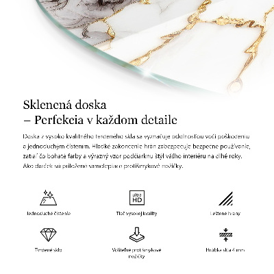 Glass table Marble texture pattern