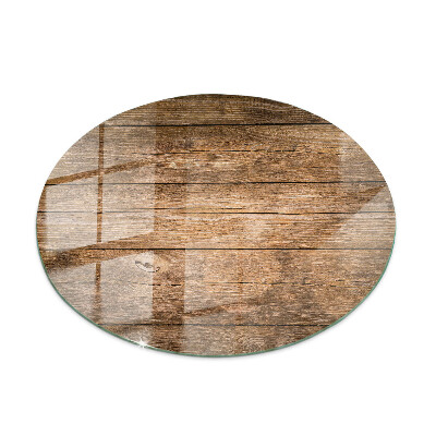 Glass table The structure of wooden boards