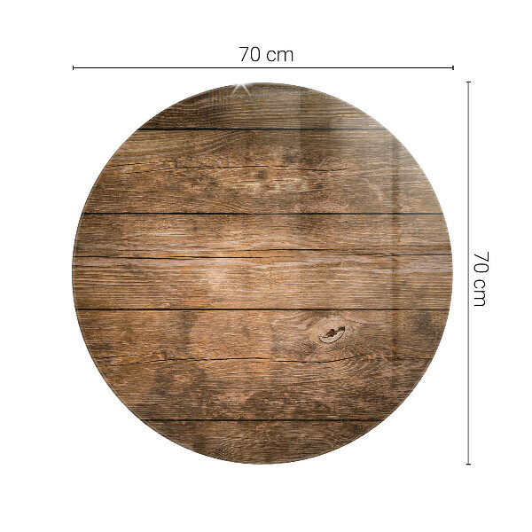 Glass table The structure of wooden boards