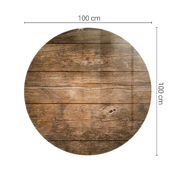 Glass table The structure of wooden boards