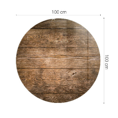 Glass table The structure of wooden boards