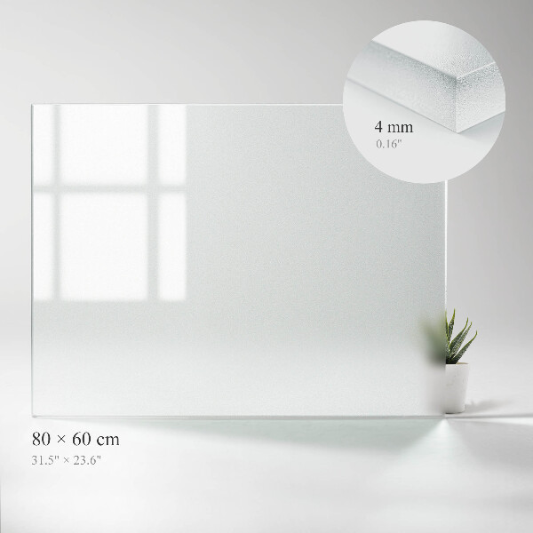 Rectagular glass to coffee table Semitransparent