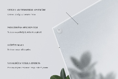 Rectagular glass to coffee table Semitransparent