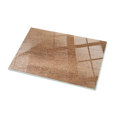 Rectangular table top The charm of natural wood