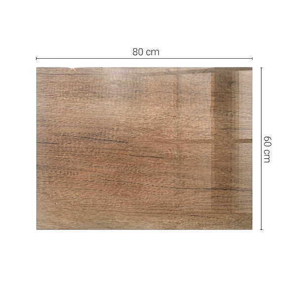Rectangular table top The charm of natural wood