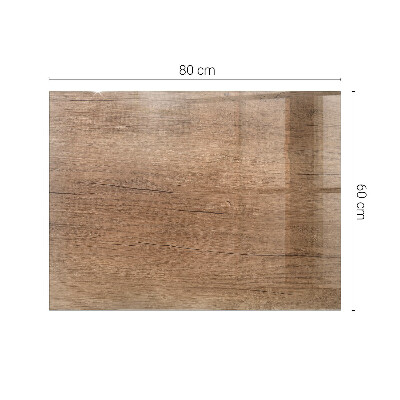 Rectangular table top The charm of natural wood