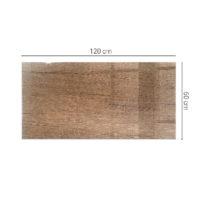 Rectangular table top The charm of natural wood