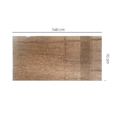 Rectangular table top The charm of natural wood