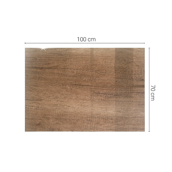 Rectangular table top The charm of natural wood