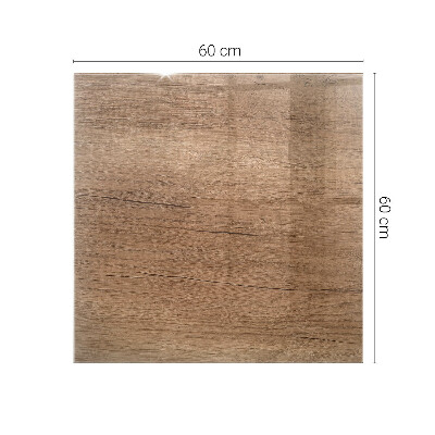 Rectangular table top The charm of natural wood