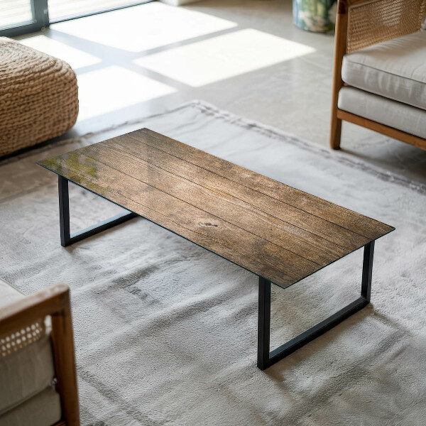 Rectangular table top Ecological wood structure