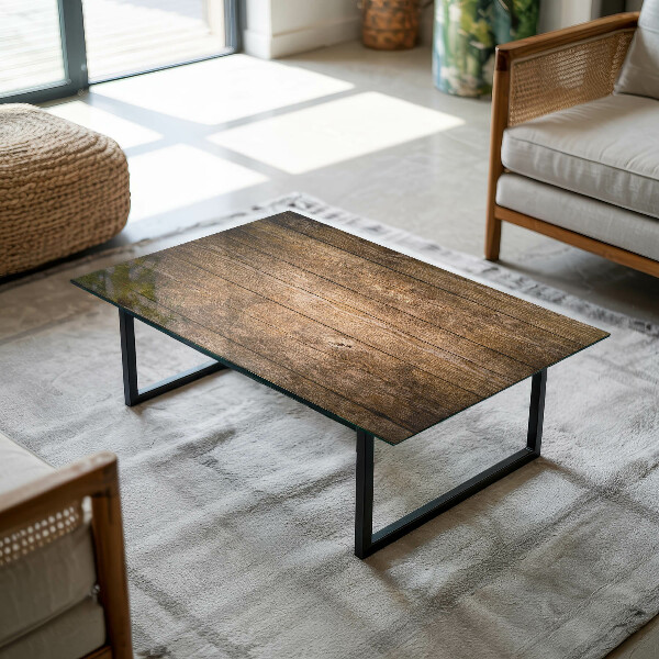 Rectangular table top Ecological wood structure