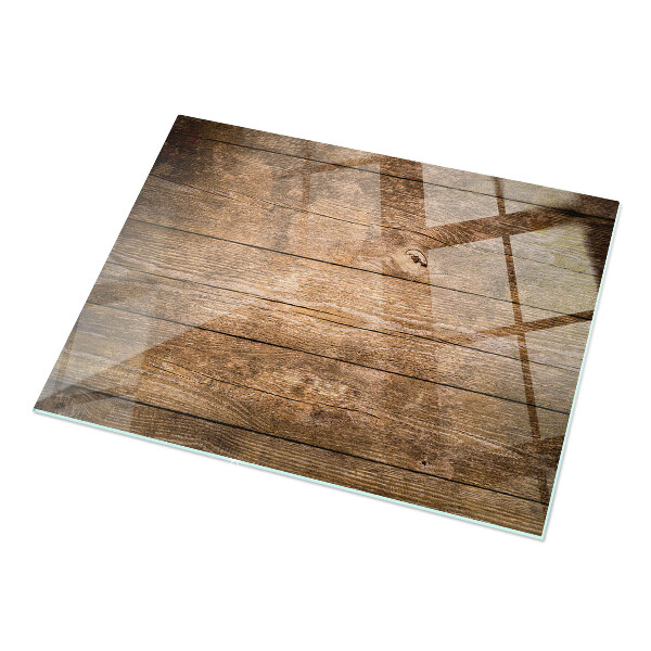 Rectangular table top Ecological wood structure