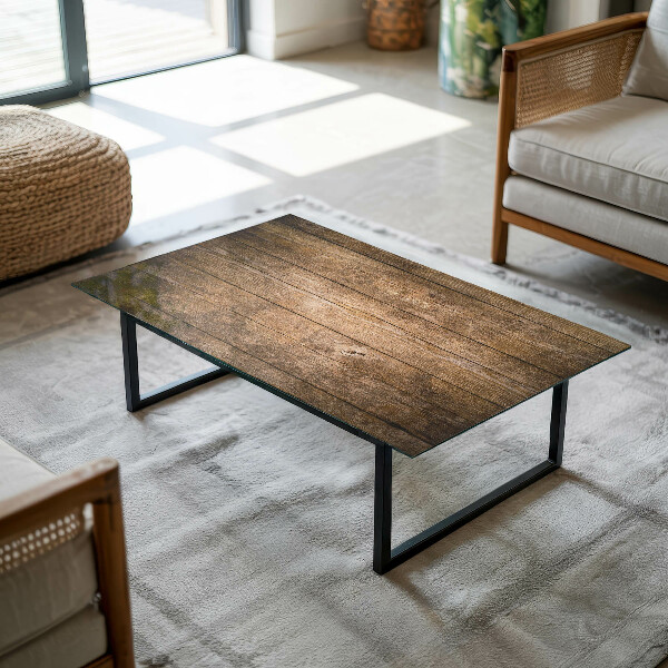 Rectangular table top Ecological wood structure