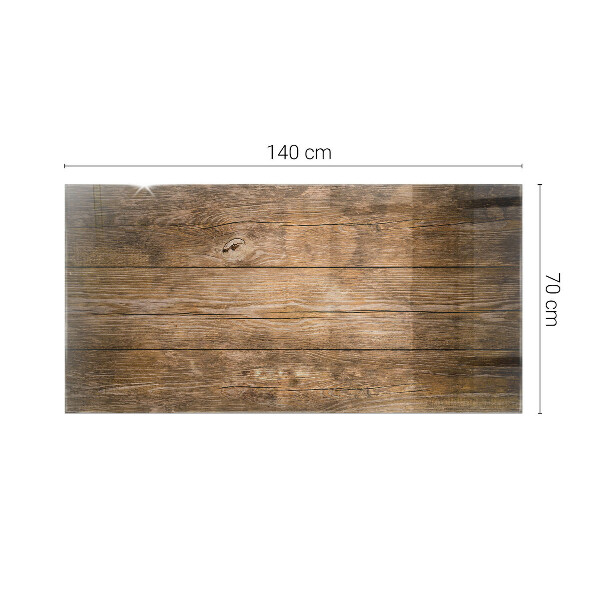 Rectangular table top Ecological wood structure