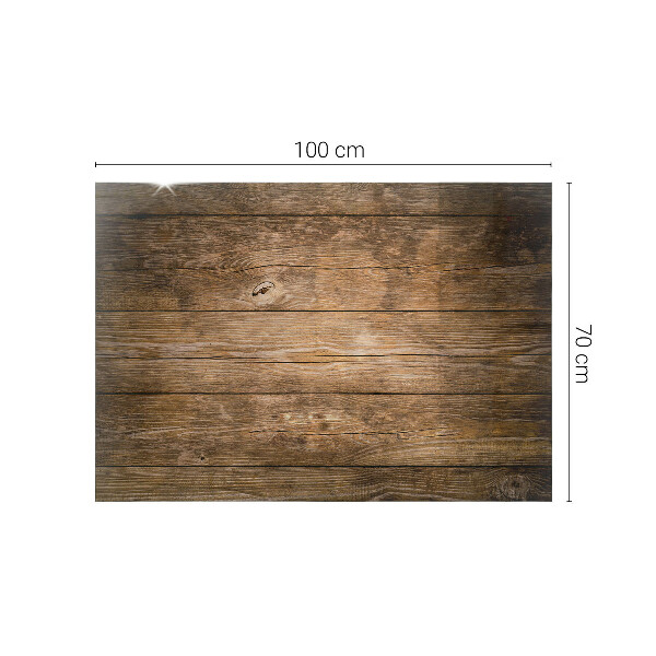 Rectangular table top Ecological wood structure