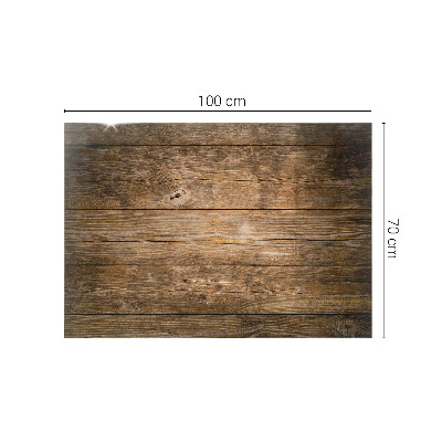 Rectangular table top Ecological wood structure