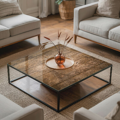 Rectangular table top Ecological wood structure