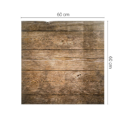 Rectangular table top Ecological wood structure