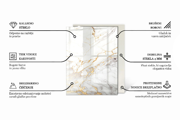 Rectangular table top Ecological wood structure
