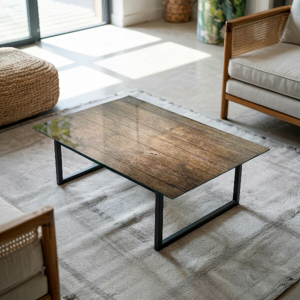 Rectangular table top Ecological wood structure