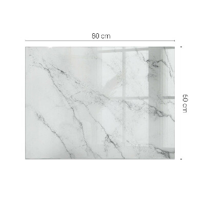 Rectangular table top Marble-like pattern