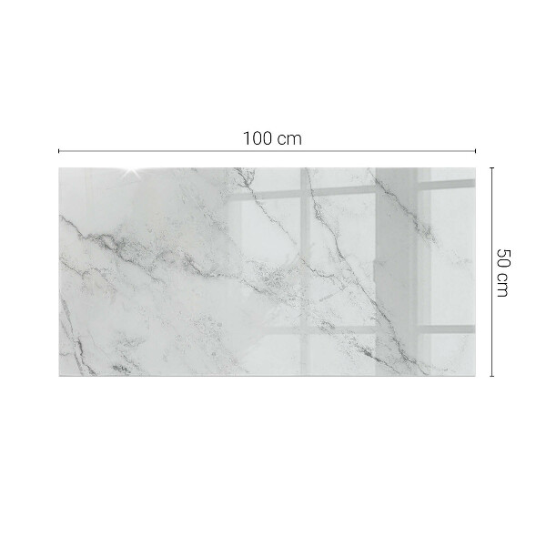 Rectangular table top Marble-like pattern