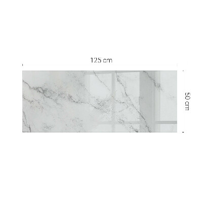 Rectangular table top Marble-like pattern