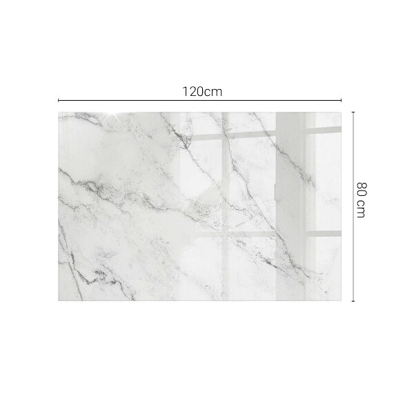 Rectangular table top Marble-like pattern