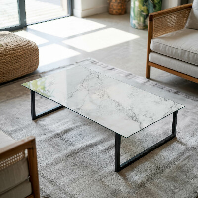 Rectangular table top Marble-like pattern