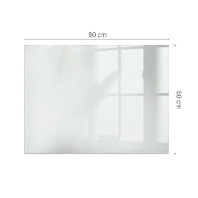 Rectangular table top Pure white