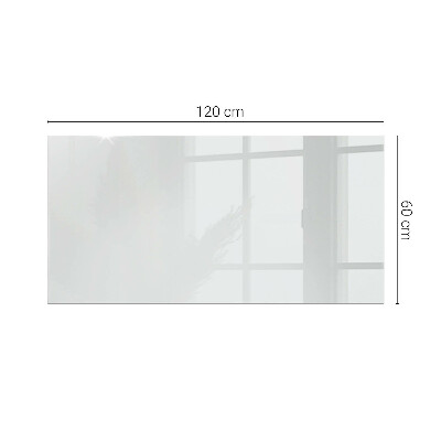 Rectangular table top Pure white